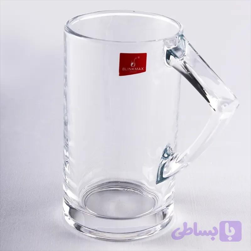 لیوان دسته دار بلینک مکس شفاف