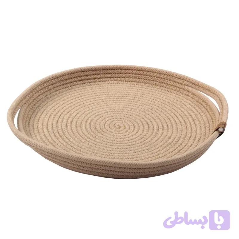 سینی دکوراتیو 28 مکرومه