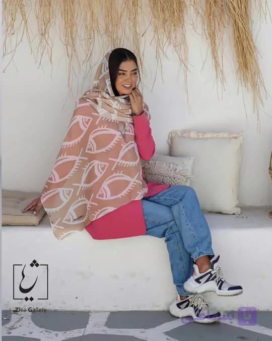 شال نخ ماهی برشکا کد 1117 — تصویر 1