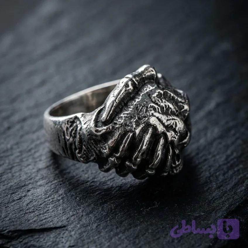 انگشتر استیل W0008