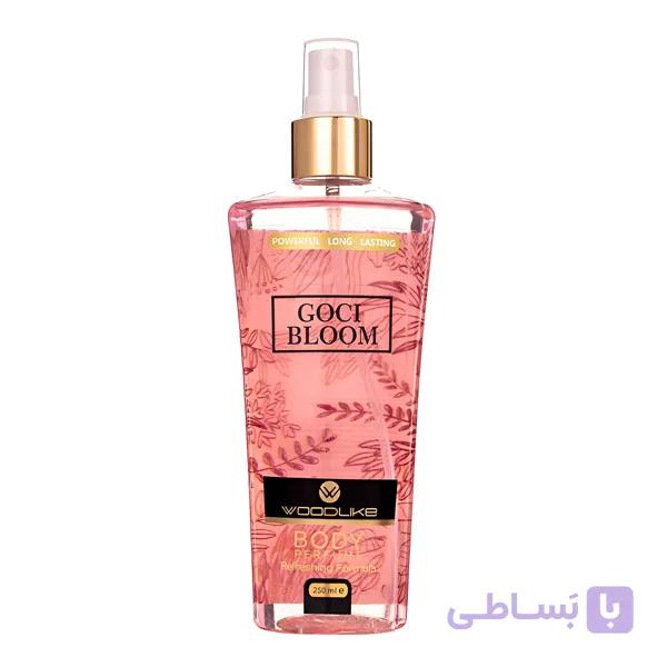 بادی اسپلش زنانه وودلایک مدل Goci Bloom حجم 250 میل