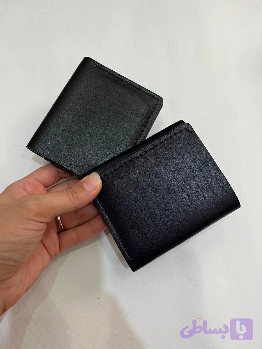 کیف پول چرم جیبی مردانه — تصویر 1