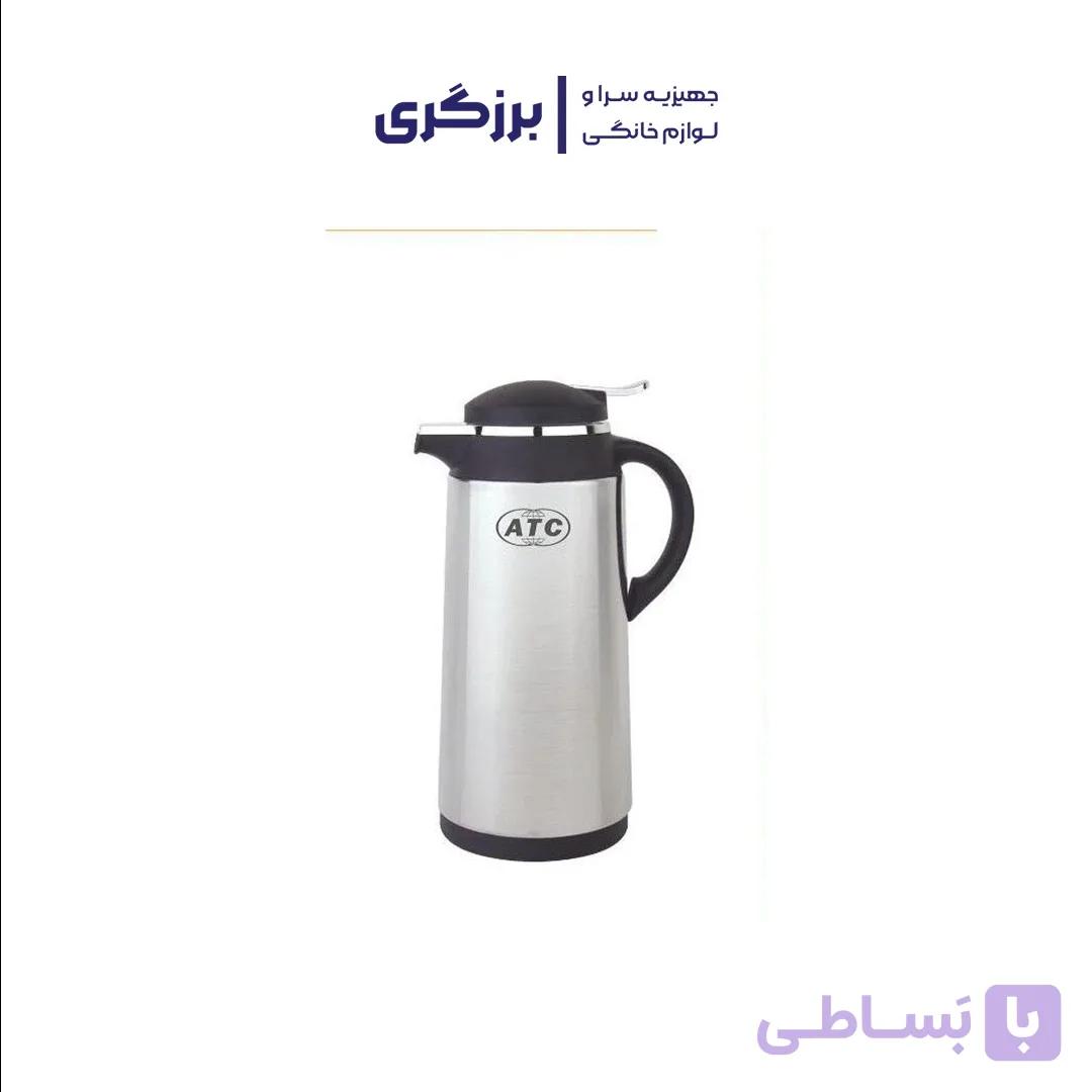 فلاسک 1 لیتر استیل ای تی سی — تصویر 1
