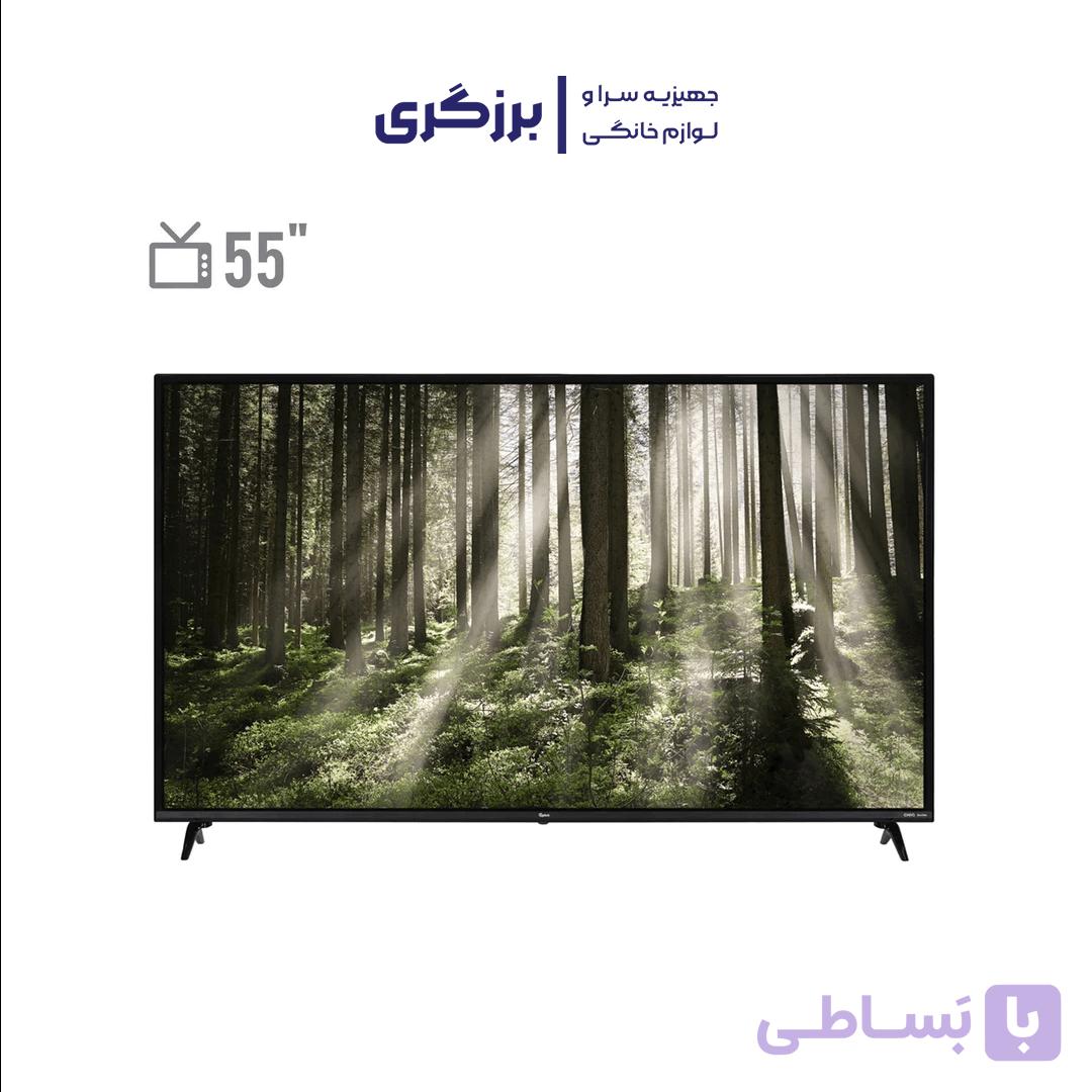 تلویزیون ال ای دی هوشمند جی پلاس مدل GTV-55RU724N — تصویر 1