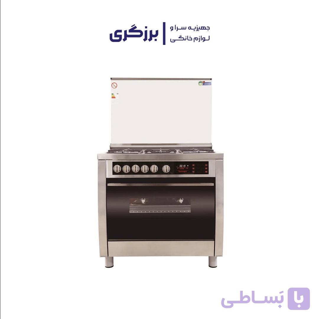اجاق گاز تاکنوگاز مدل پلاتینیوم تک فر
