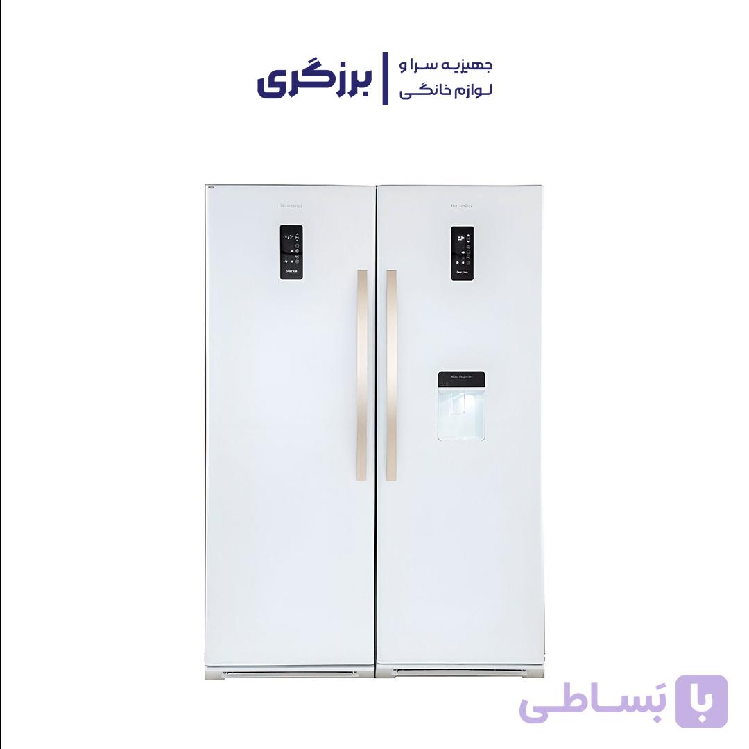 یخچال فریزر دوقلو هیمالیا مدل آیس ایج r600 — تصویر 1