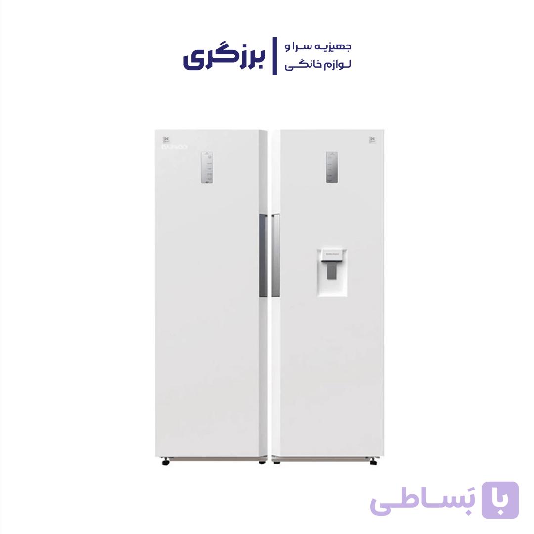 یخچال و فریزر دوقلو 40 فوت دوو مدل SRFi-20MW — تصویر 1