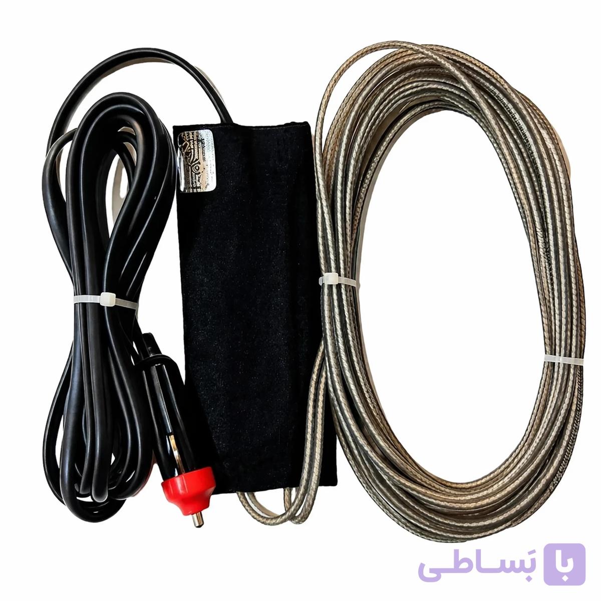 المنت سیمی سیلیکونی ضخیم 24 ولت 7 متری(با فندکی)(مناسب با برق کامیون و ماشین های سنگین) — تصویر 1