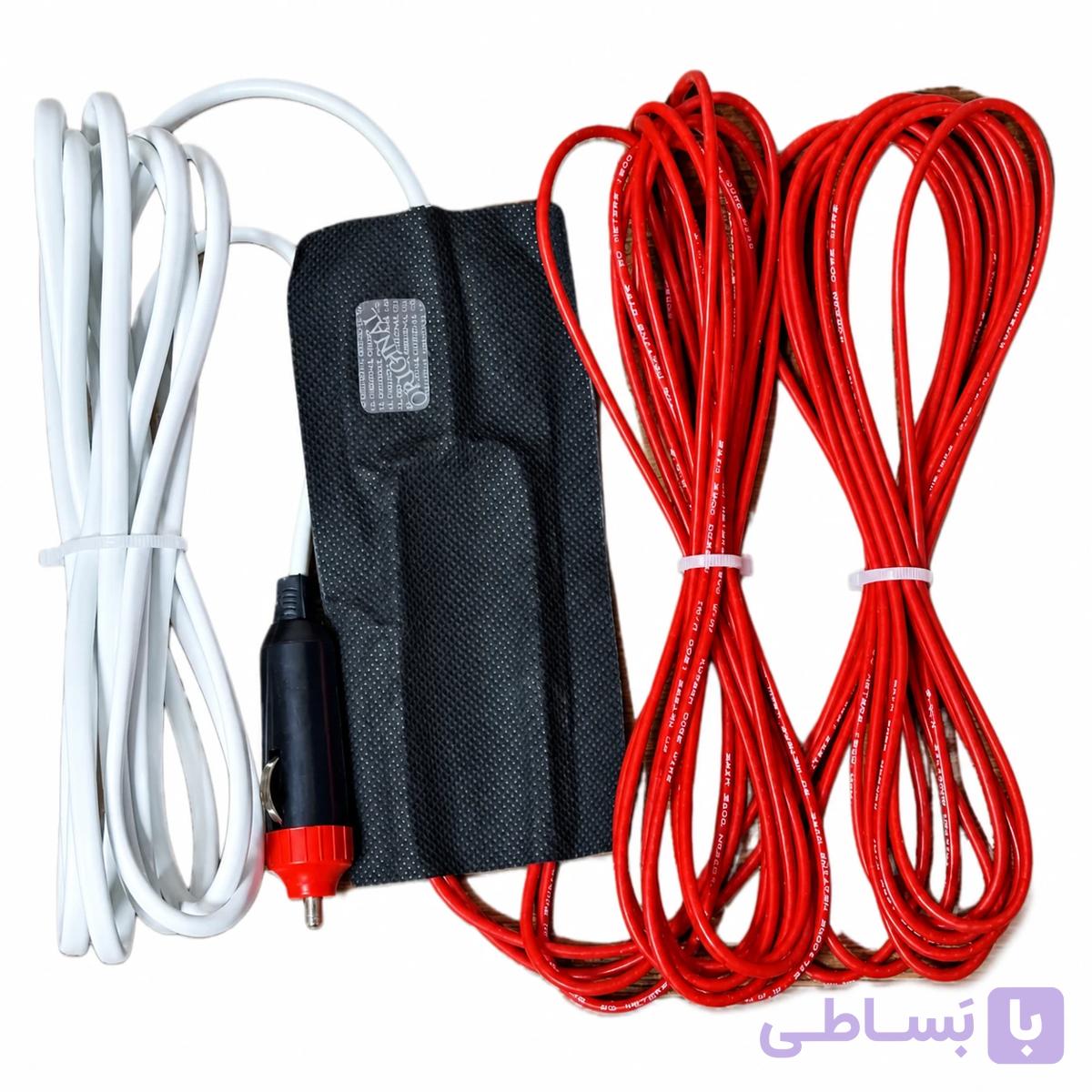المنت سیمی سیلیکونی ضخیم 12 ولت 7 متری(بدون فندکی) — تصویر 1