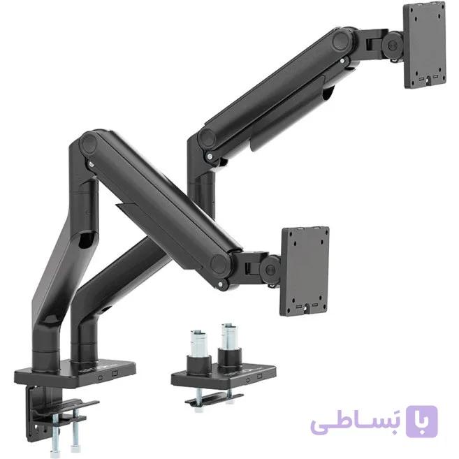 پایه نگهدارنده 2 مانیتور (ارگوتک) مدل WLA022 مناسب تا 45 اینچ — تصویر 1