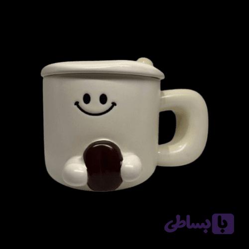ماگ قهوه طرح خنده کیوت