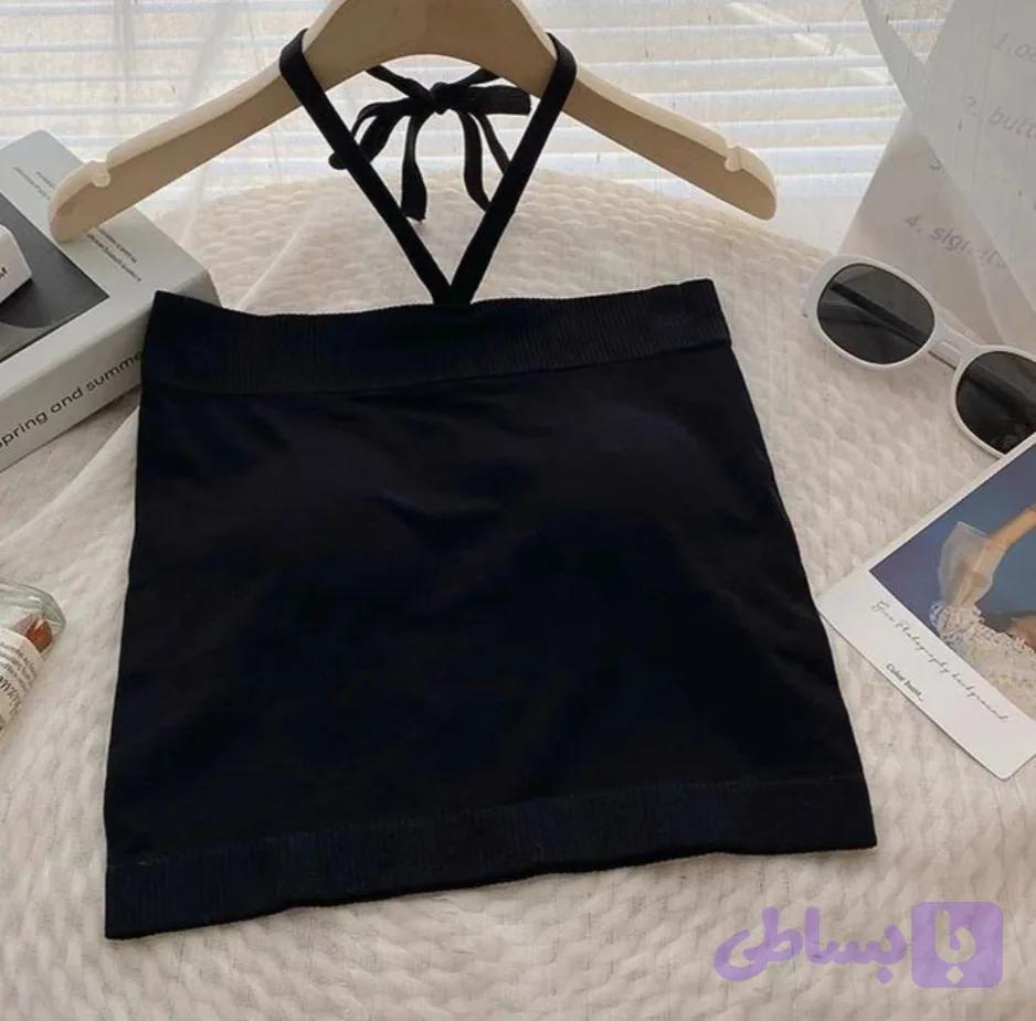 نیمتنه کراپ گردنی