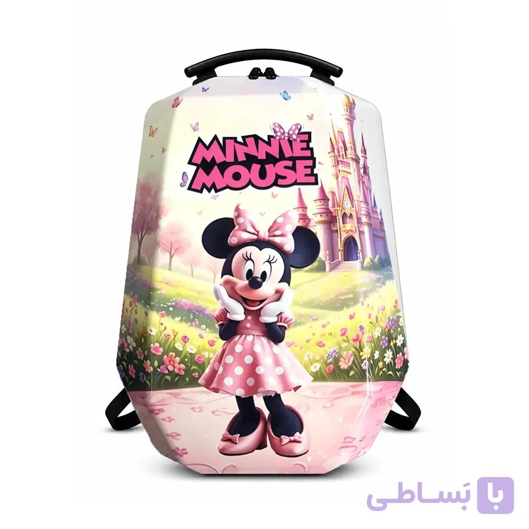 کوله پشتی مدرسه مدل MS1050 طرح MINNIE MOUSE — تصویر 1