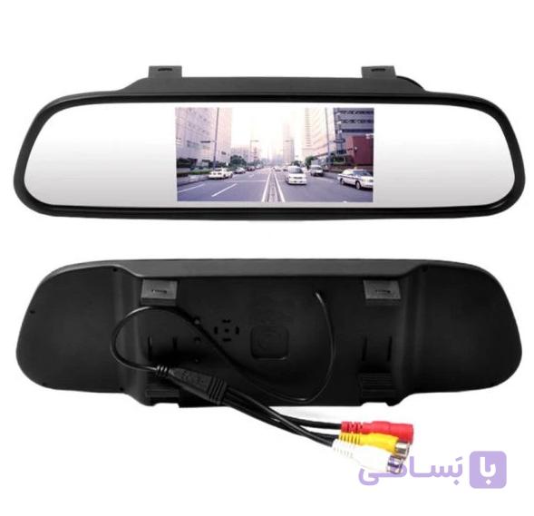 آینه مانیتور دار برند استیل مدل mb-431 به همراه دوربین دنده عقب (هزینه ارسال 200.000ت+ تحویل 2/3 روزه) — تصویر 1