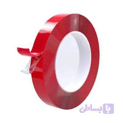 چسب دوطرفه مدل ژله ای عرض 1 سانتی متر ( کیفیت عالی )