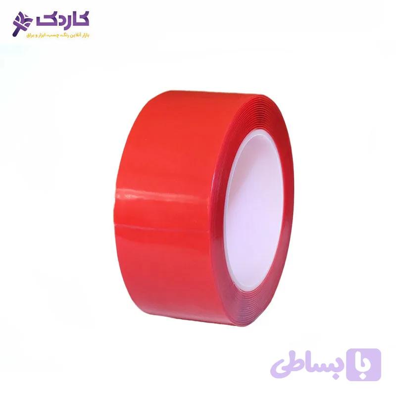 چسب دوطرفه ژله ای شفاف عرض 5 سانت ( کیفیت عالی )