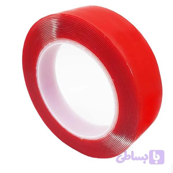 چسب دو طرفه ژله ای عرض 3 سانتی متر ( کیفیت عالی )