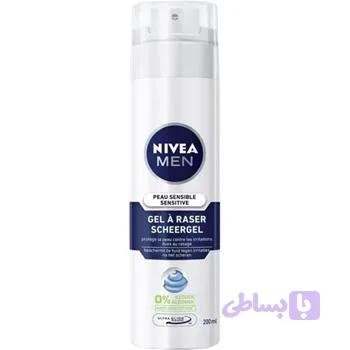 ژل اصلاح نیوا مدل Sensitive حجم 200 میلی لیتر