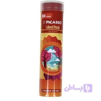 مداد رنگی 24 رنگ پیکاسو مدل 6085