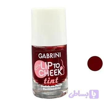 تینت لب گابرینی مدل lip to cheek کد 01