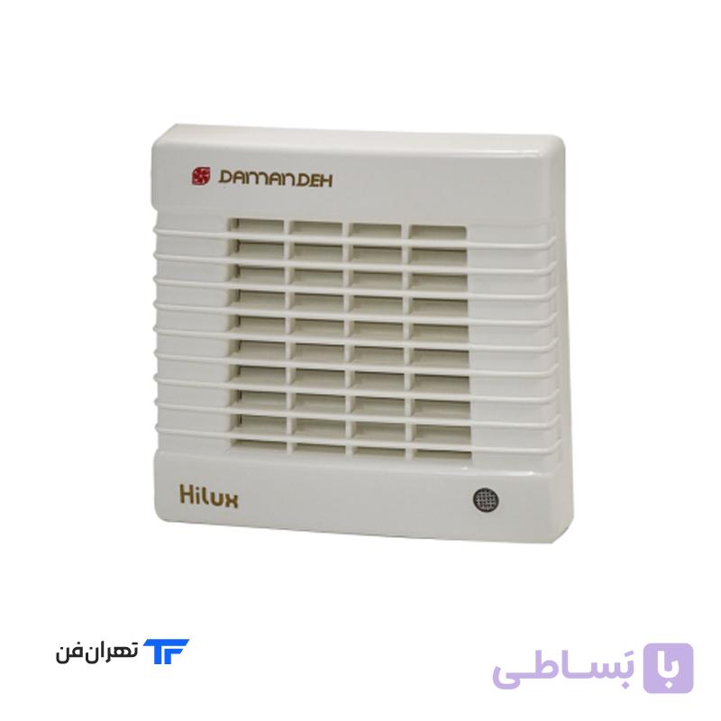 هواکش خانگی با دمپر برقی مدل هایلوکس دمنده سری VDI