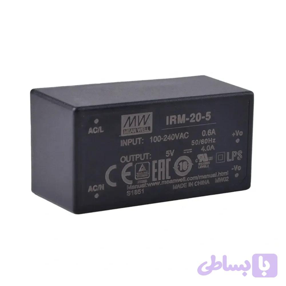 منبع تغذیه روی برد IRM-20-5