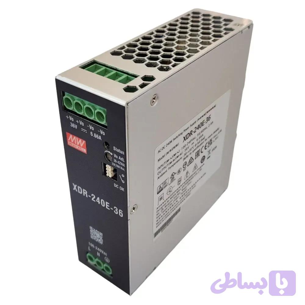 منبع تغذیه ریلی 36 ولت XDR-240E-36