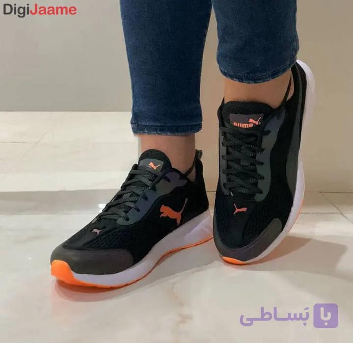 کتونی اسپرت پوما – مشکی هفت رنگ کد 4010 — تصویر 1