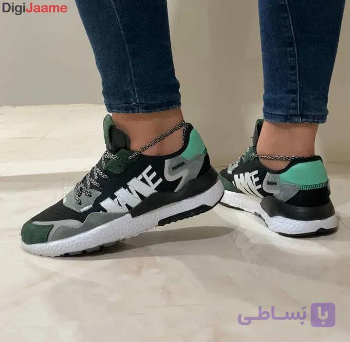 کتونی اسپرت جوکر – سبز مشکی کد 4008 — تصویر 1