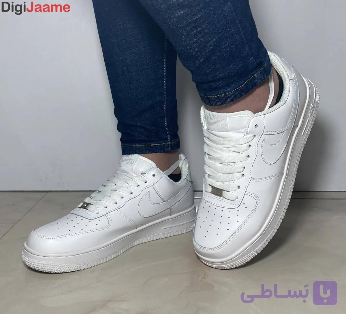 کتونی اسپرت Nike Air Force – سفید کد 4021 — تصویر 1