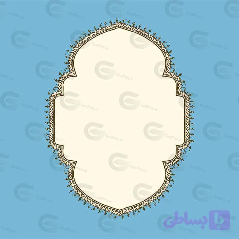 کادر اسلیمی کد 500 - گراپیکس