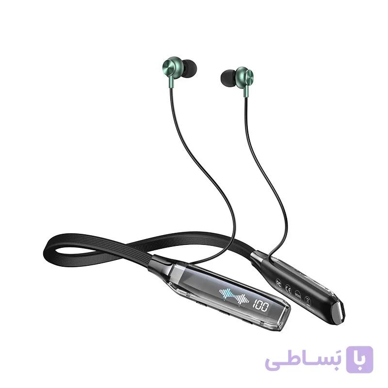 هندزفری بلوتوثی گردنی ریمکس مدل REMAX RB-S20 به همراه صفحه نمایش — تصویر 1