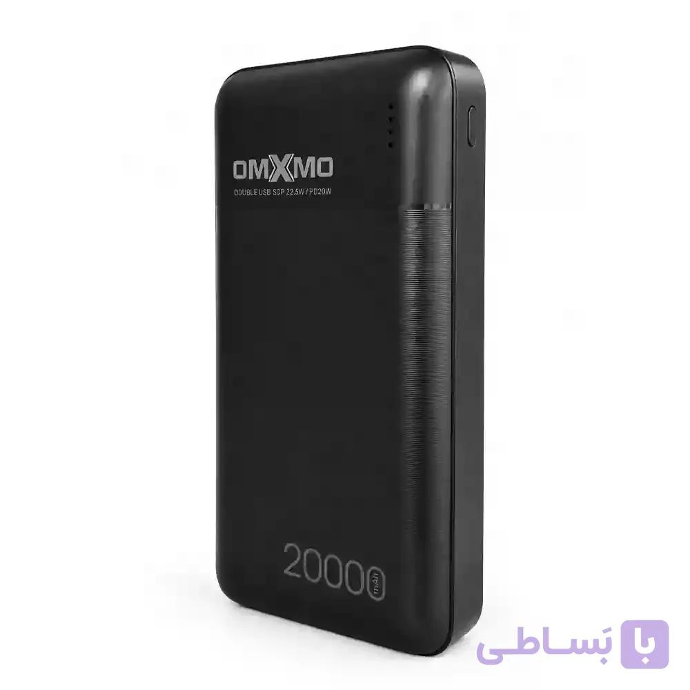 پاوربانک ۲۰۰۰۰ میلی‌آمپر ساعت OMXMO مدل OX-PD02 — تصویر 1