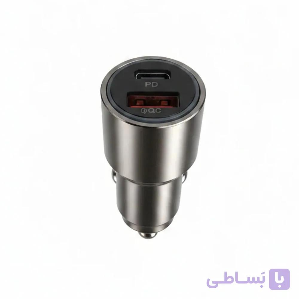 شارژر فندکی 38 وات دو پورت مدل BK-660 — تصویر 1