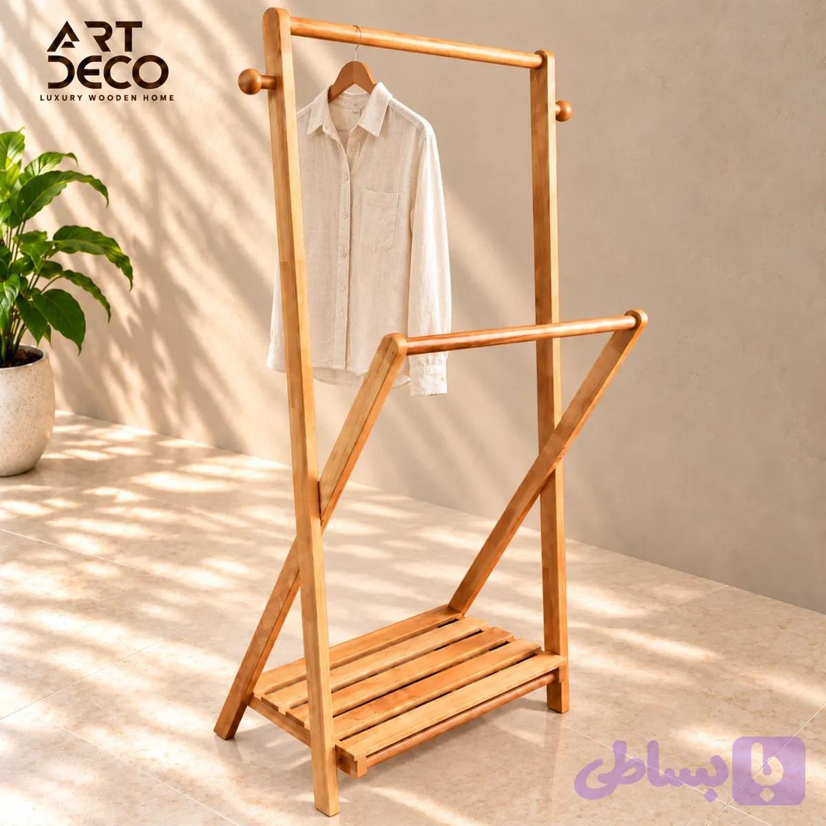 رگال لباس ساده X چوبی — تصویر 1