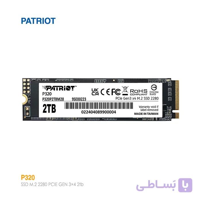 حافظه اس اس دی 2 ترابایت پاتریوت P320 — تصویر 1