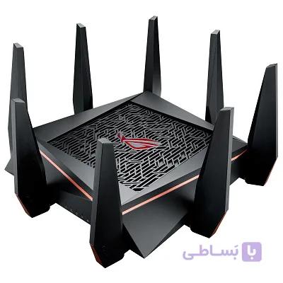 روتر بی‌ سیم و سه بانده ایسوس مدل GT-AC5300