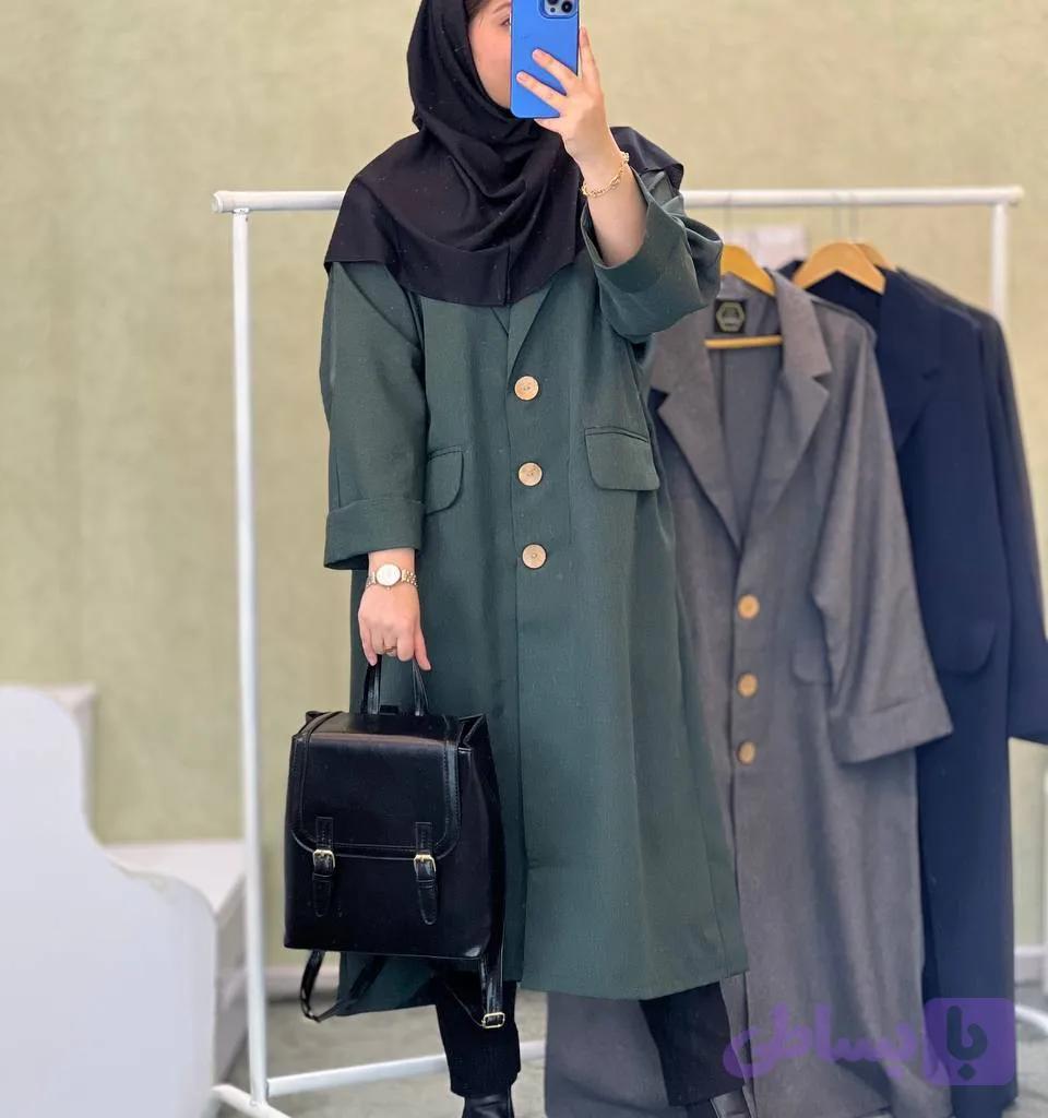 مانتو دانشجویی اداری کد 1078