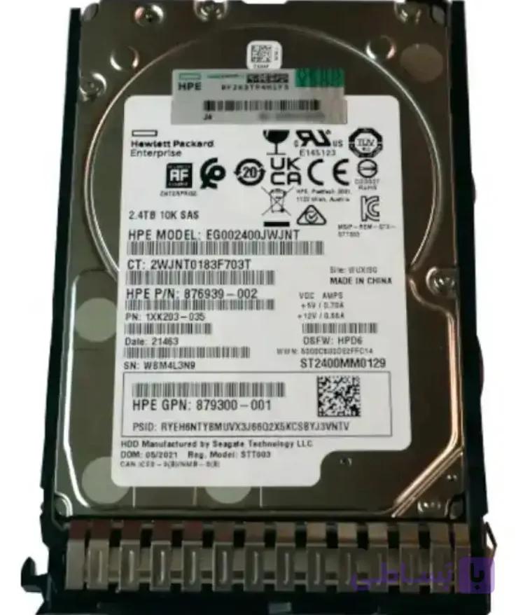 هارد سرور اچ پی HPE 2.4TB SAS 12G Enterprise 10K SFF SC 881457-S21
