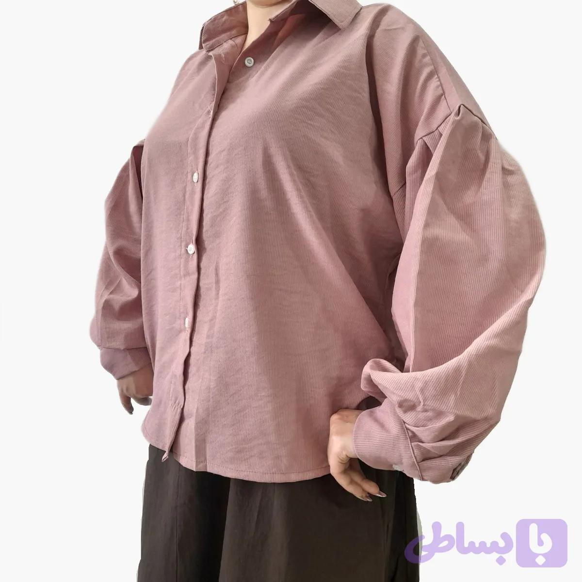 شومیز زنانه آستین پفی