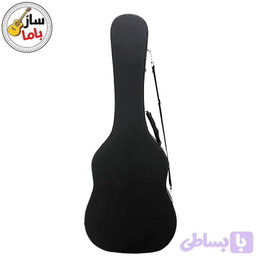هاردکیس گیتار چرمی قفل دار