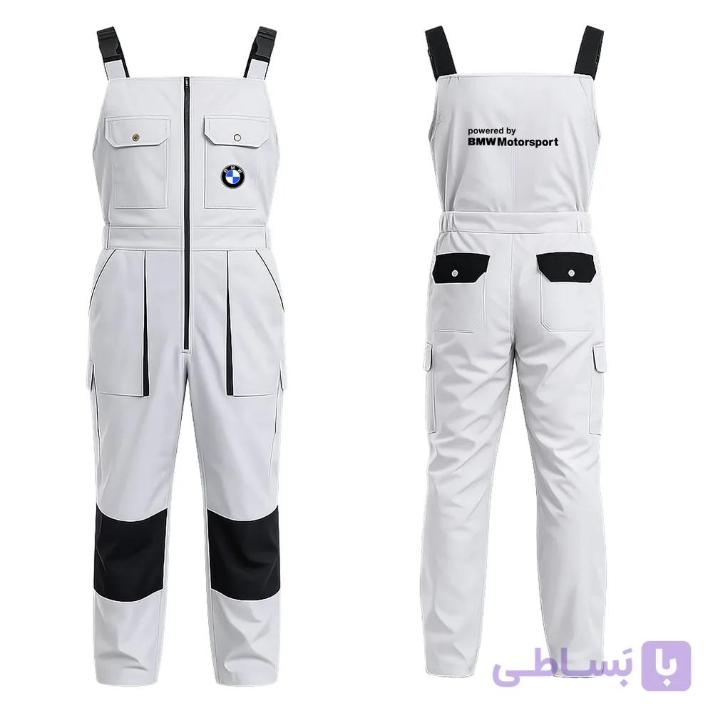 لباس کار دوبنده طوسی بی ام و
BMW
