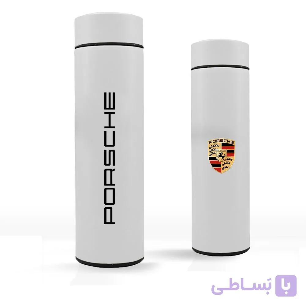 تراول ماگ سفید پورشه Porsche