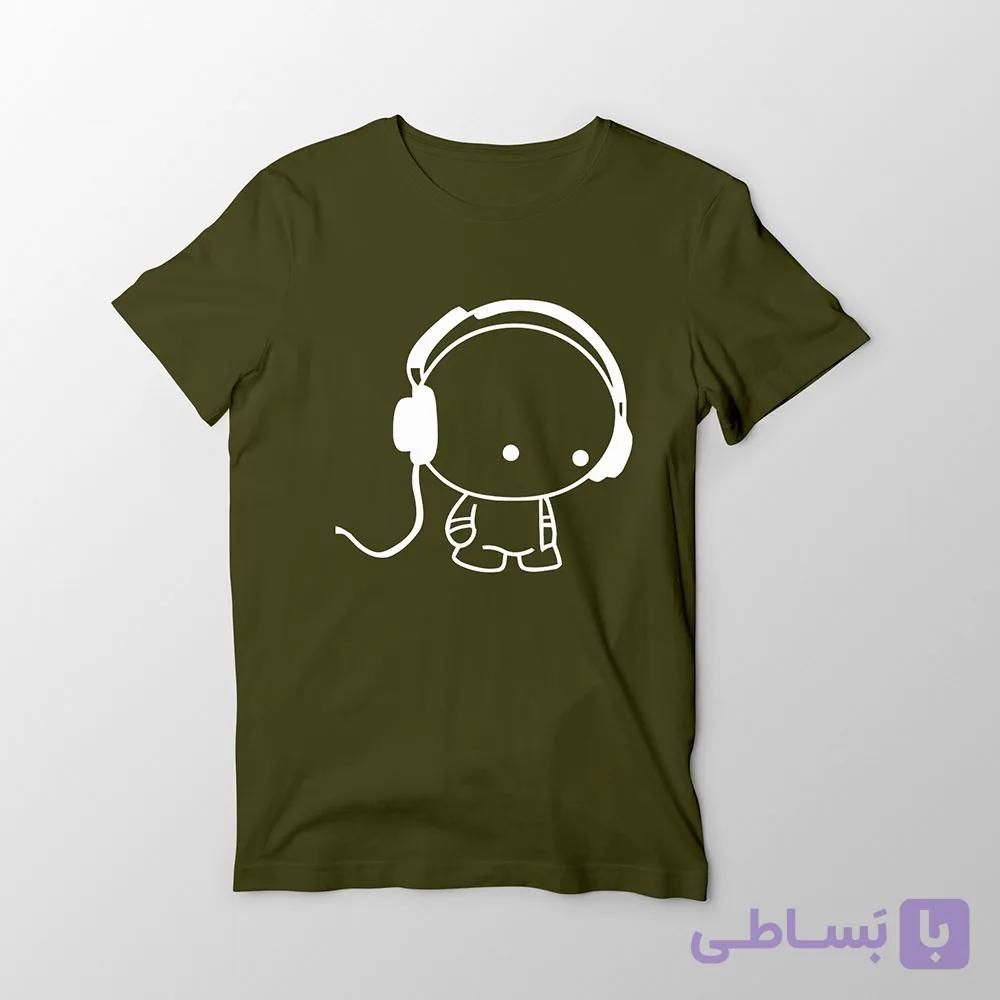 تیشرت پنبه‌ای مشکی هدفون



                    
                        headphone