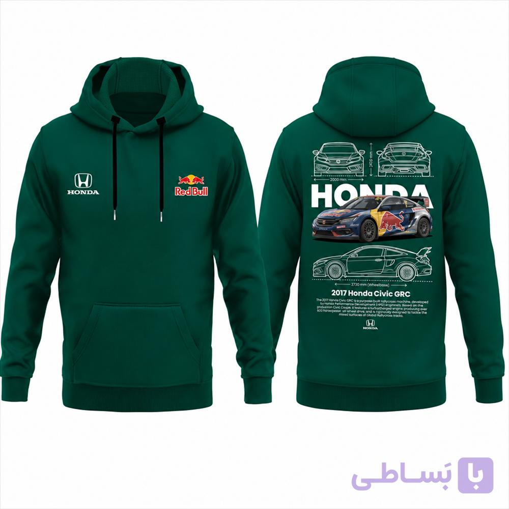 تیشرت پنبهای کله غازی هوندا سیویک
Honda Civic GRC