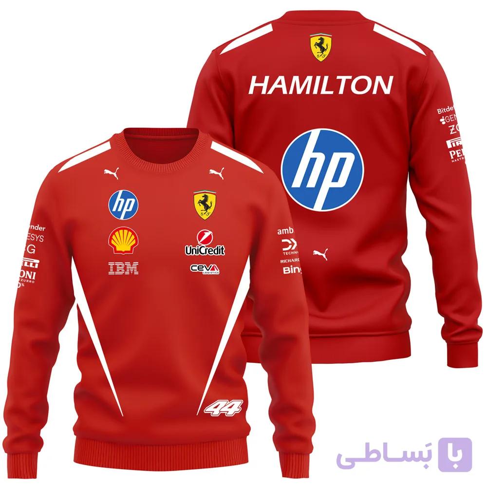 دورس پنبه‌ای قرمز لوئیس همیلتون فراری 2026



                    
                        Ferrari Lewis Hamilton Formula 1