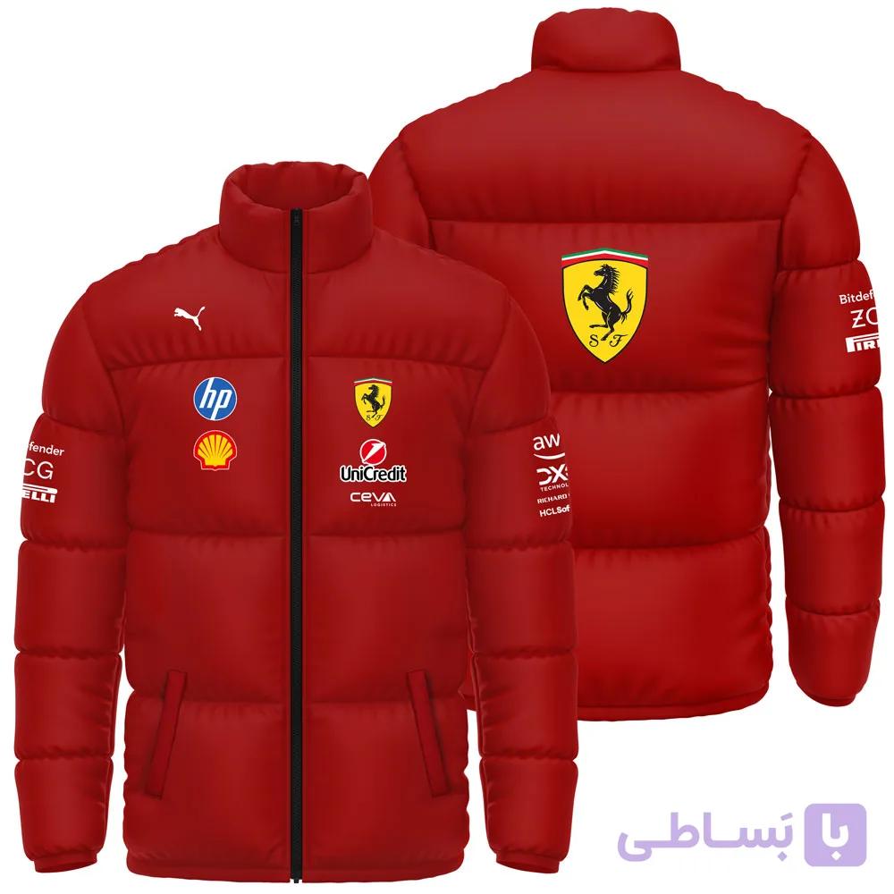 کاپشن پافر زمستانی مشکی فرمول یک فراری



                    
                        Ferrari Formula 1 (F1)