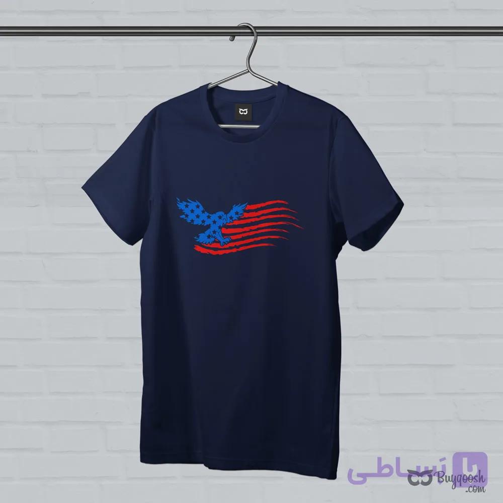 تیشرت پنبه‌ای مشکی عقاب آمریکا



                    
                        usa