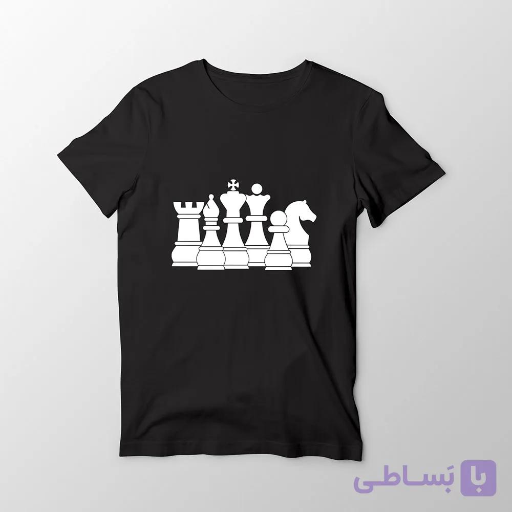تیشرت پنبه‌ای مشکی شطرنج



                    
                        Chess