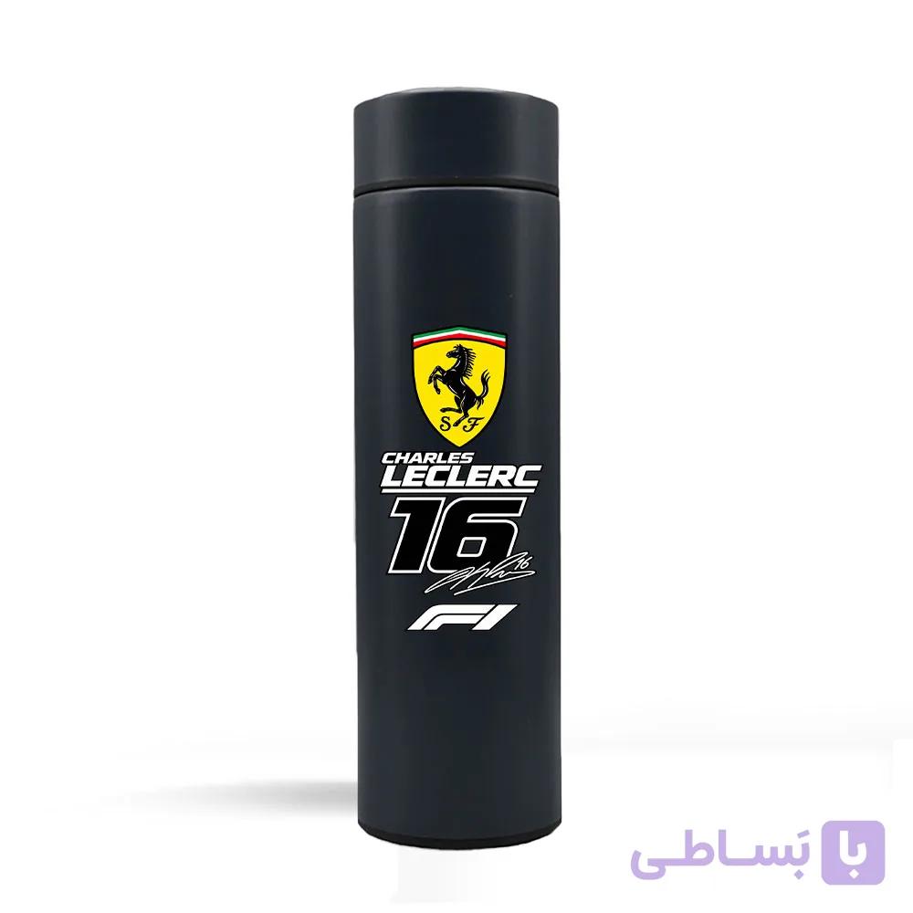 تراول ماگ سفید فراری چارلز لکلرک Ferrari Charles Leclerc formula1